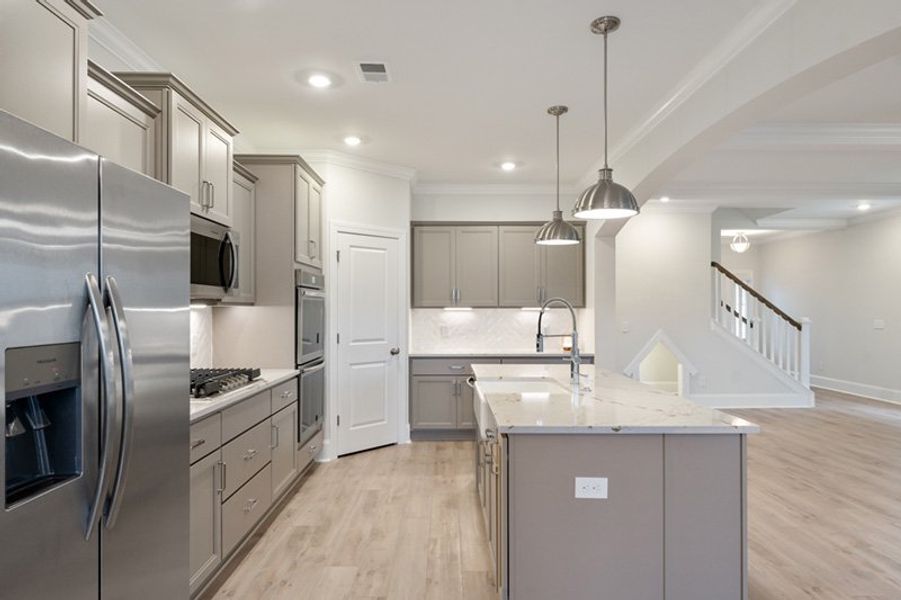 Furnished interior view inside a new home in Taylor Oaks, Greenville (Image 11).
