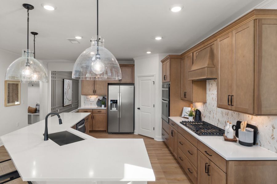 Furnished interior view inside a new home in Saunders Farm, Willow Spring (Image 12).