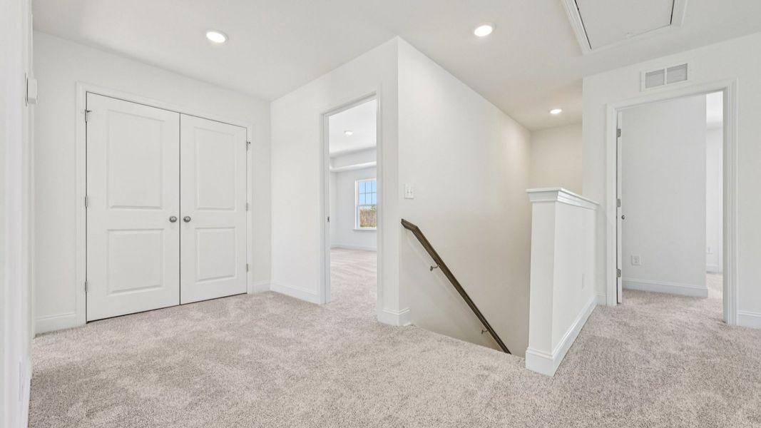 Representative furnished interior of a home built from the Burton by DRB Homes in Sidney Creek Single Family, Zebulon (Image 52). Representative furnished interior of a home built from the Burton by DRB Homes in Sidney Creek Single Family, Zebulon (Image 52).