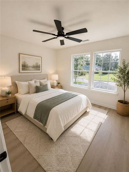 Furnished interior view inside a new home in , Stockbridge (Image 4).