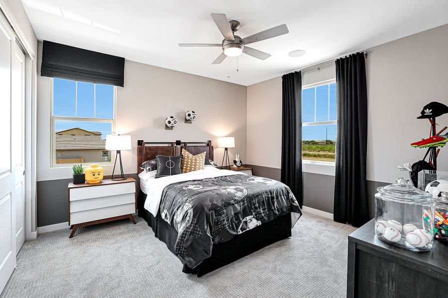 Representative furnished interior of a home built from the Tawny by Mattamy Homes in Empire Pointe, Queen Creek (Image 36).