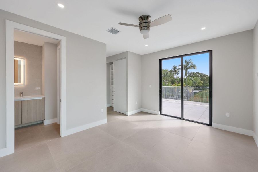 Front Guest Bedroom with Private Balcony