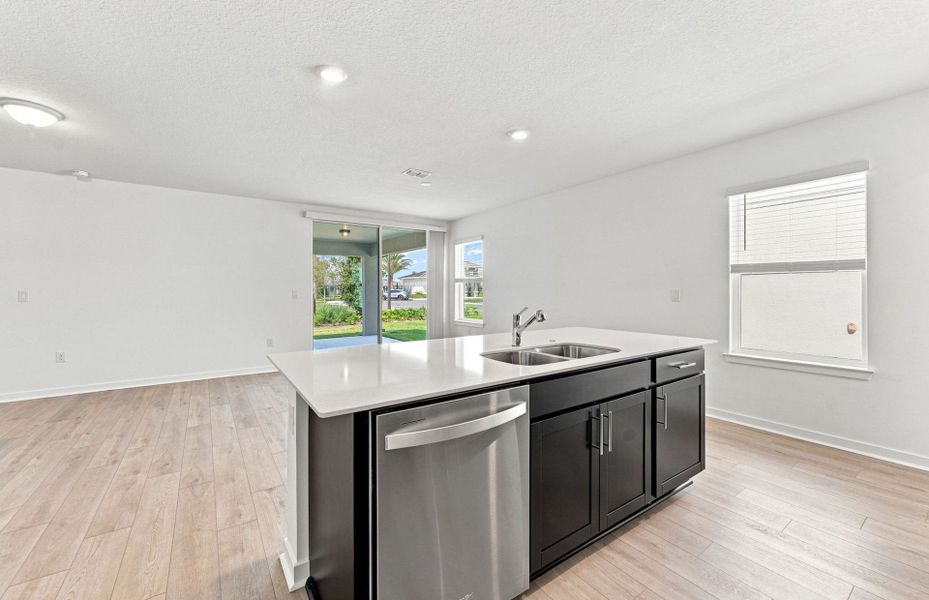 Furnished interior view inside a new home in Twisted Oaks, Wildwood (Image 7).