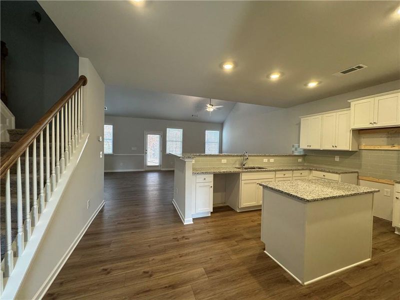Furnished interior view inside a new home in The Reserve at Willow Oaks, Canton (Image 3).