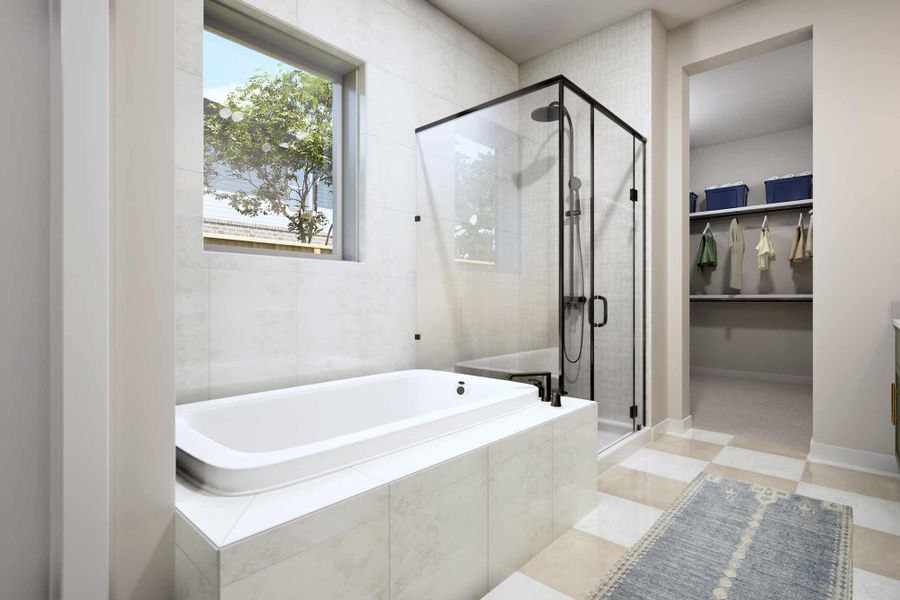 The Brownsville - Owner's Bath