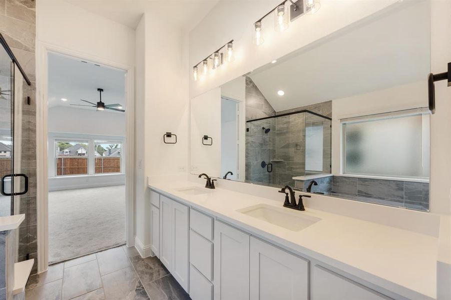 Furnished interior view inside a new home in Eagle Glen 50, Alvarado (Image 17). Furnished interior view inside a new home in Eagle Glen 50, Alvarado (Image 17).