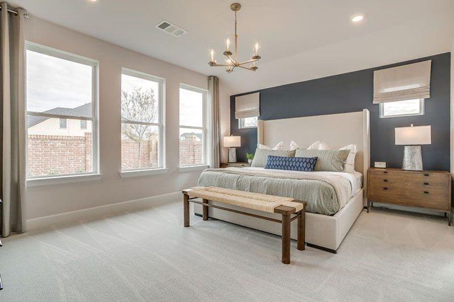 Furnished interior view inside a new home in Creekside, Royse City (Image 18). Furnished interior view inside a new home in Creekside, Royse City (Image 18).