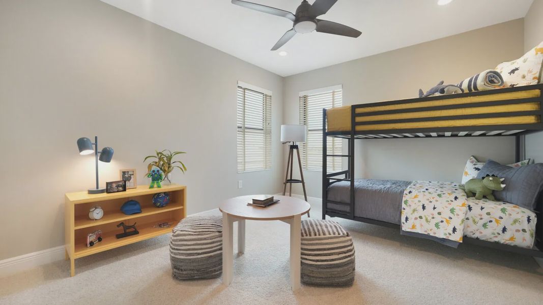 Representative furnished interior of a home built from the Artistry by Neal Communities in SkySail, Naples (Image 12).