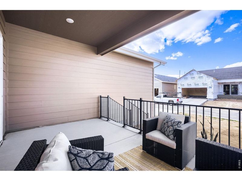 Exterior details and patio area of a home in , Fort Collins (Image 24).