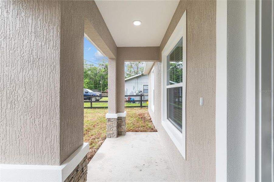 Exterior details and patio area of a home in , Belleview (Image 3). Exterior details and patio area of a home in , Belleview (Image 3).
