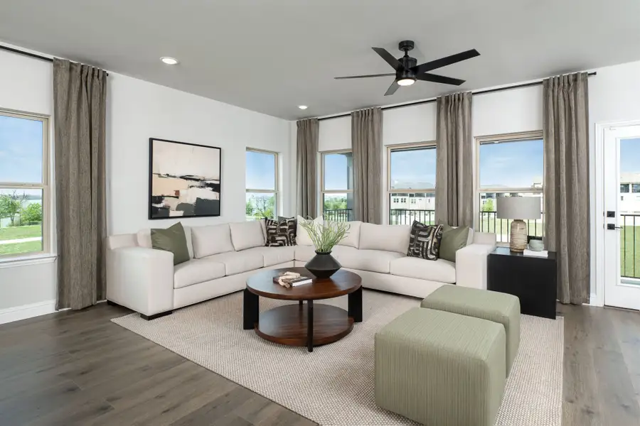 The Bridgeport Townhome Model