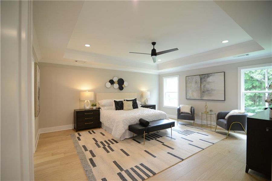 Furnished interior view inside a new home in Creekside, Decatur (Image 22).