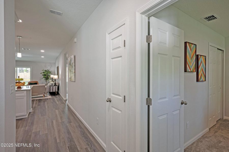 Furnished interior view inside a new home in , Jacksonville (Image 46).