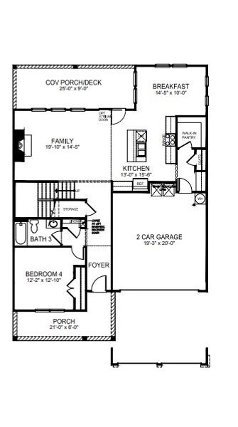2D floor plan layout for the Lawson by D.R. Horton in Avalon, Gastonia, NC (Image 1). 2D floor plan layout for the Lawson by D.R. Horton in Avalon, Gastonia, NC (Image 1).