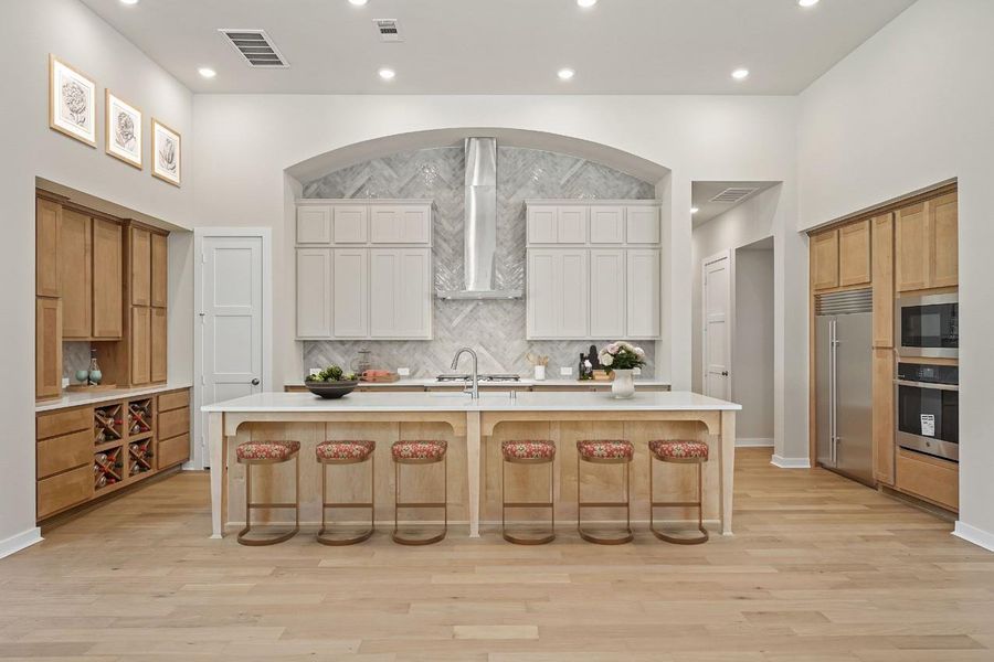 Furnished interior view inside a new home in Cross Creek West, Fulshear (Image 10).