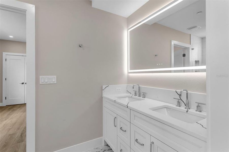 Jack & Jill Bath for Bedroom 2 & 3 Jack & Jill Bath for Bedroom 2 & 3