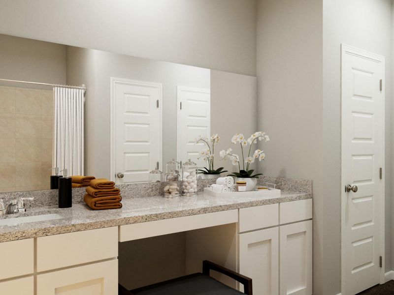 Photos are a representation of the floor plan. Options and interior selections will vary.