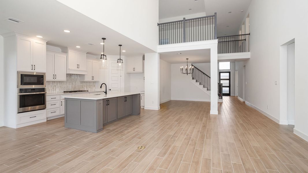 Furnished interior view inside a new home in Grange, Katy (Image 4).