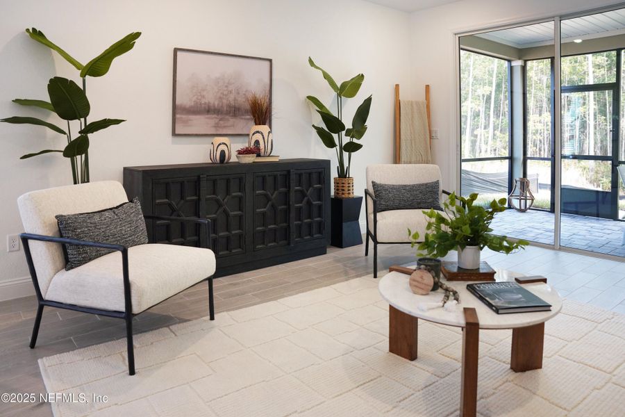 Furnished interior view inside a new home in Stillwater | Active Adult 55+: Stillwater (40s) - Royal Collection, St. Johns (Image 12). Furnished interior view inside a new home in Stillwater | Active Adult 55+: Stillwater (40s) - Royal Collection, St. Johns (Image 12).