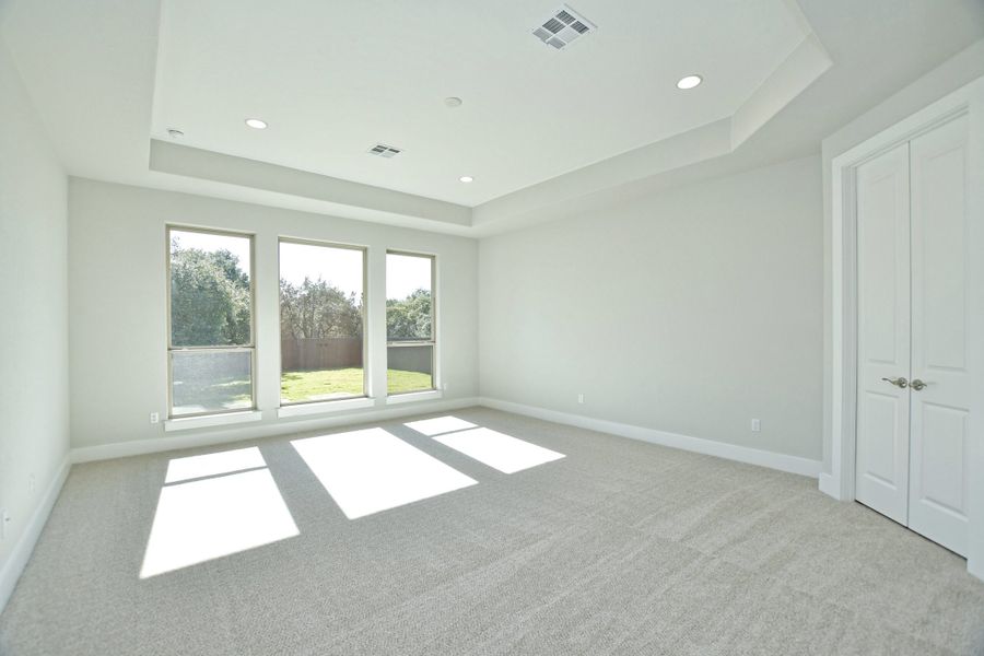 Representative unfurnished interior of a home built from the Sapphire by Giddens Homes in Riverstone, Georgetown (Image 24).