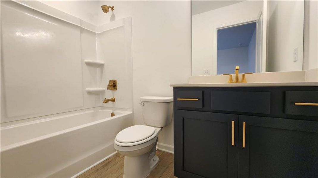 Furnished interior view inside a new home in The Estates at Casteel, Bethlehem (Image 12).