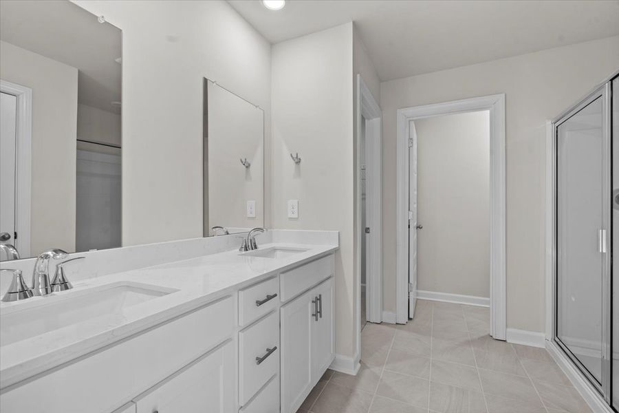 Furnished interior view inside a new home in Cedar Shoals – Heritage Collection, Piedmont (Image 10).