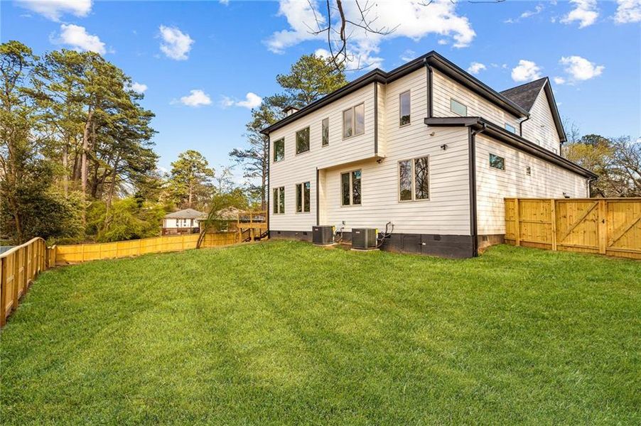 Exterior details and patio area of a home in , Atlanta (Image 26). Exterior details and patio area of a home in , Atlanta (Image 26).