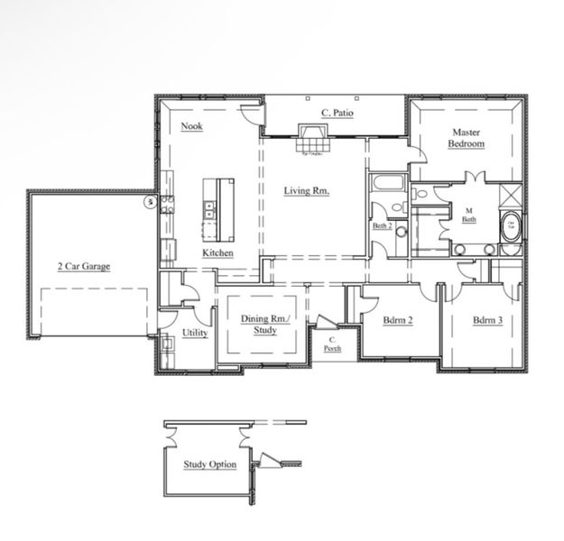 2D floor plan layout of this home in Stoneview, Glen Rose, TX (Image 3). 2D floor plan layout of this home in Stoneview, Glen Rose, TX (Image 3).