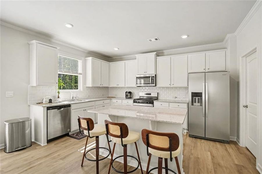 Furnished interior view inside a new home in Hamptons at Riverwood South, Dallas (Image 12).