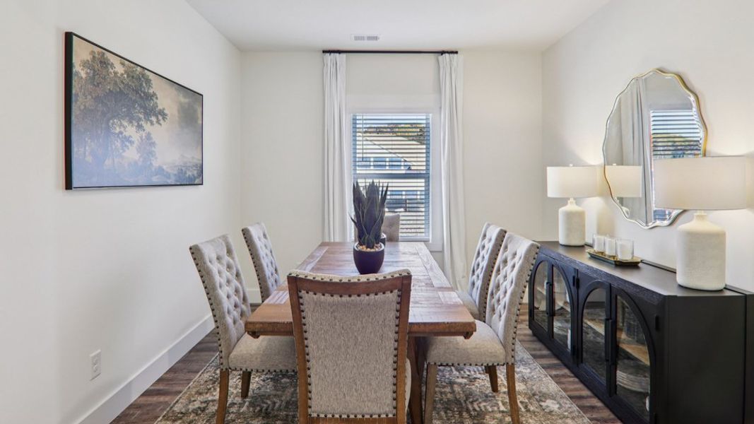 Furnished interior view inside a new home in Fieldcrest Acres, Blountville (Image 17).
