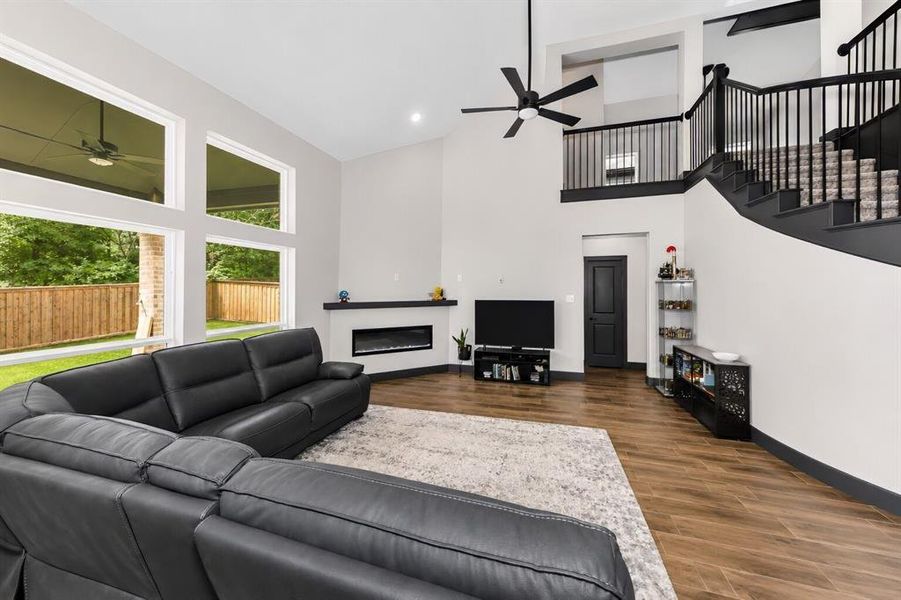 Furnished interior view inside a new home in , Little Elm (Image 16).