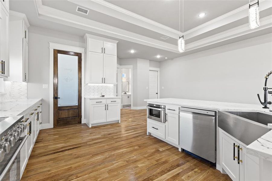 Furnished interior view inside a new home in , Palmer (Image 9).
