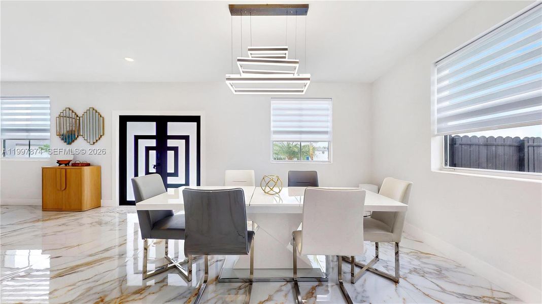 Furnished interior view inside a new home in , Homestead (Image 35).