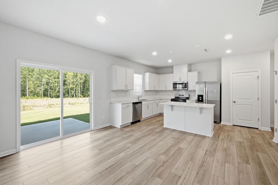 Furnished interior view inside a new home in Carpenter Falls, Durham (Image 31).
