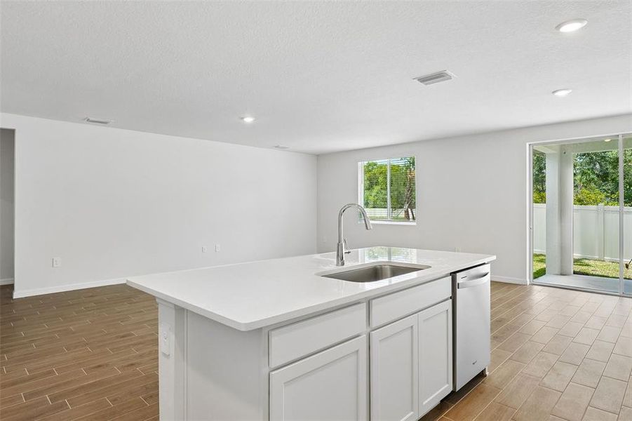 Furnished interior view inside a new home in Pine Ridge Meadows, Hudson (Image 11).