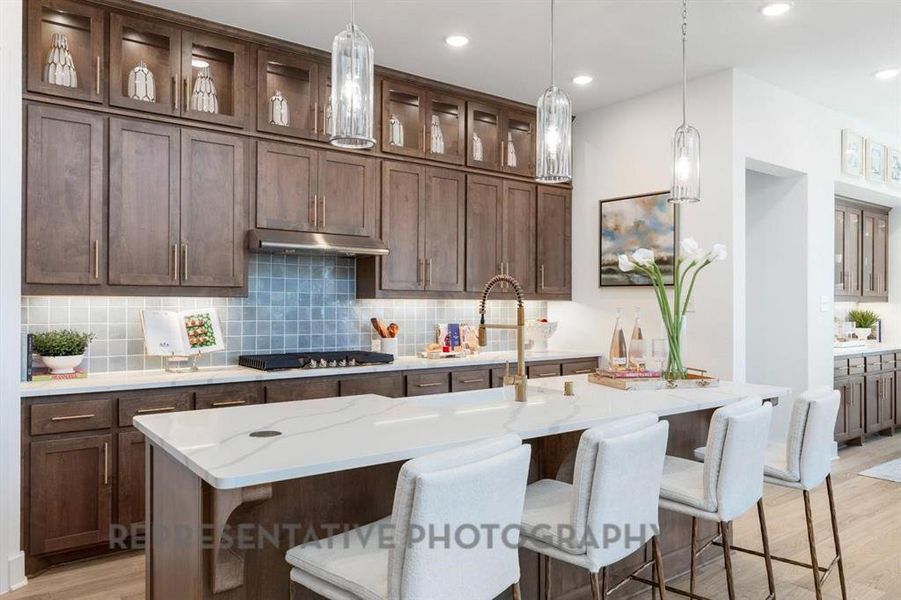 Furnished interior view inside a new home in M3 Ranch, Mansfield (Image 14).