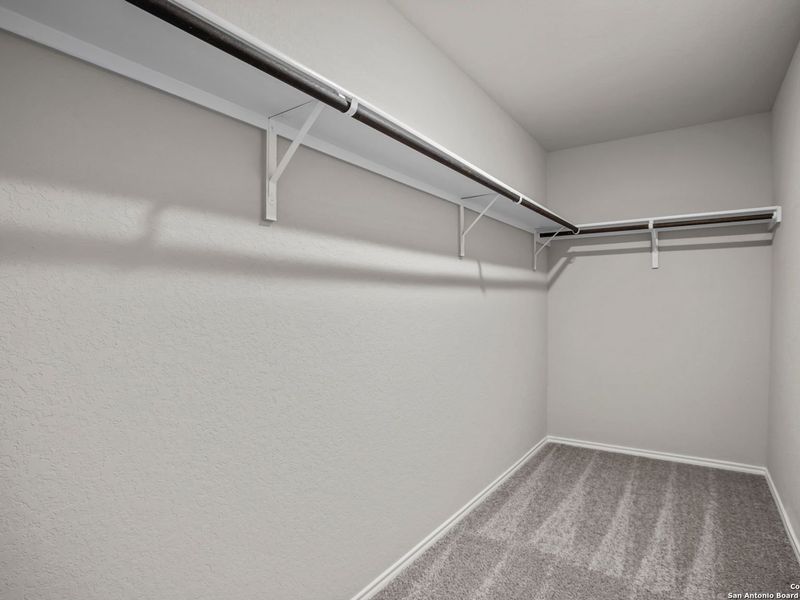 Spacious, unfurnished interior of a new home in Horizon Pointe, Converse (Image 27). Spacious, unfurnished interior of a new home in Horizon Pointe, Converse (Image 27).