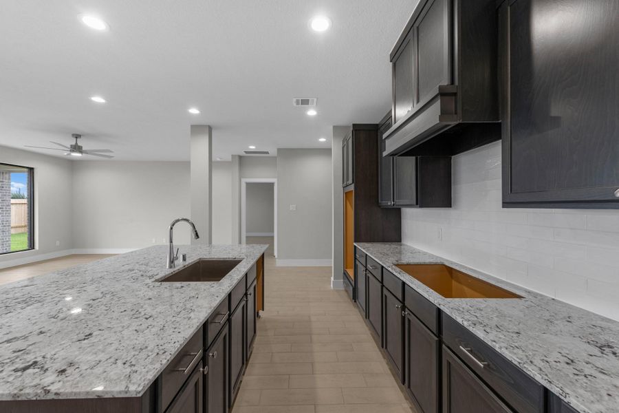 Furnished interior view inside a new home in Morton Creek Ranch, Katy (Image 10).