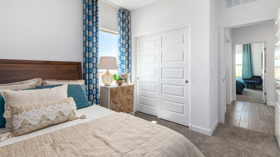 Furnished interior view inside a new home in Saguaro Bloom, Marana (Image 25).