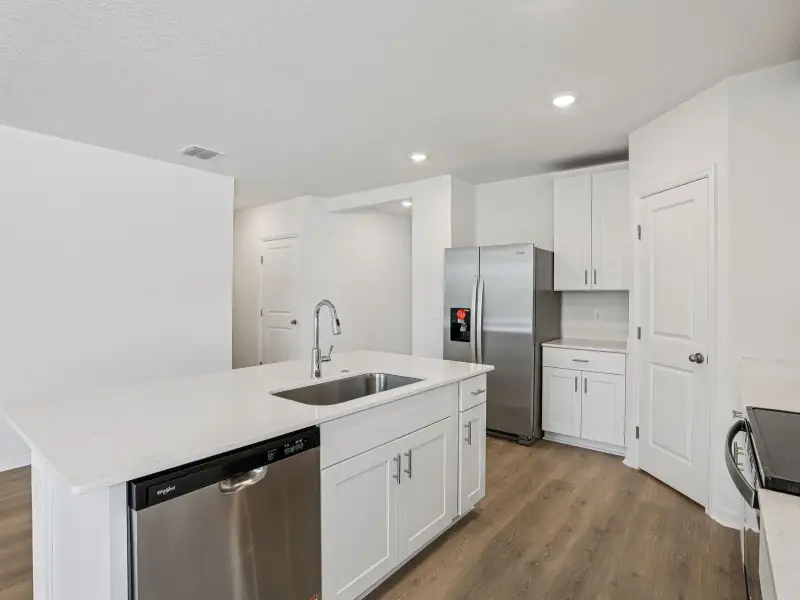 Furnished interior view inside a new home in The Meadow at Crossprairie, St. Cloud (Image 5).