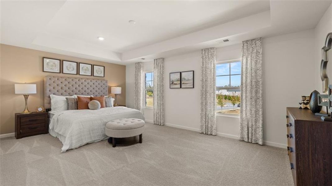 Furnished interior view inside a new home in , Stockbridge (Image 13).