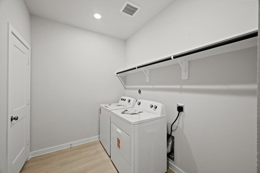 Close-up of interior finishes inside a home in Lonestar Collection at Paloma at Sanford Farms, Waller (Image 14).