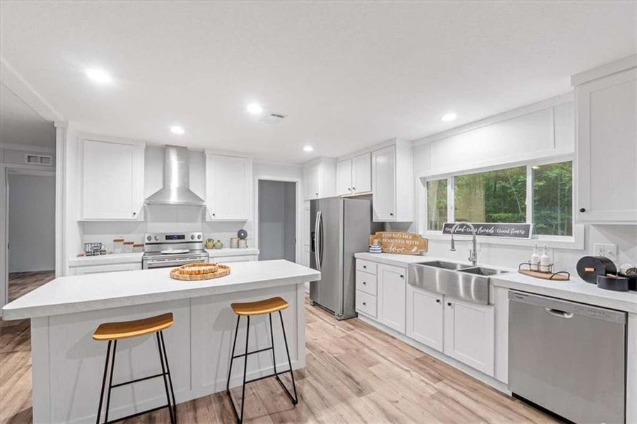 Furnished interior view inside a new home in , Eatonton (Image 6).