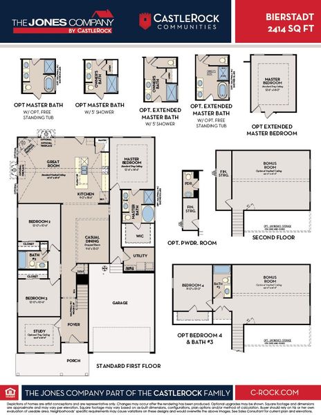 2D floor plan layout of this home in McCain's Station, Gallatin, TN (Image 2).