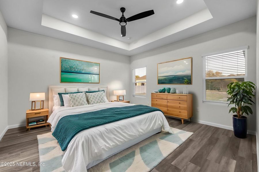 Furnished interior view inside a new home in , Jacksonville (Image 10).