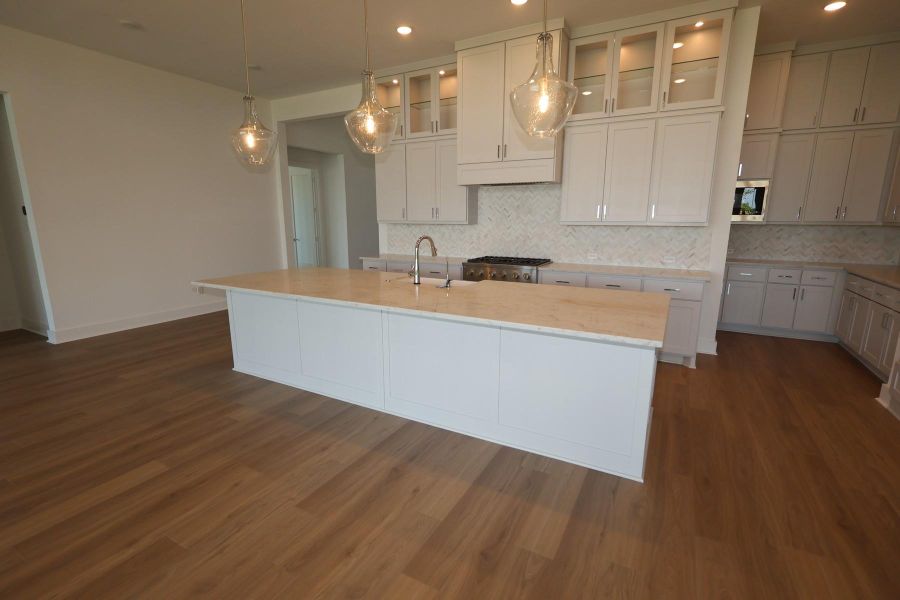 Furnished interior view inside a new home in Dunham Pointe, Cypress (Image 7). Furnished interior view inside a new home in Dunham Pointe, Cypress (Image 7).