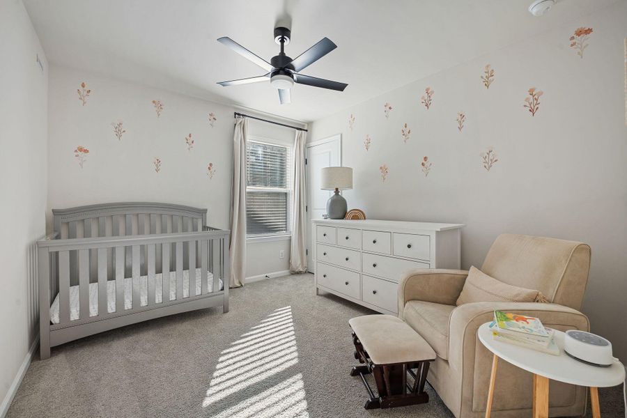 Furnished interior view inside a new home in Jasmine Point at Lakes of Cane Bay, Summerville (Image 39).