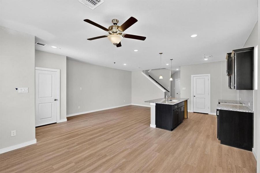 Spacious, unfurnished interior of a new home in Solterra Texas, Mesquite (Image 37).