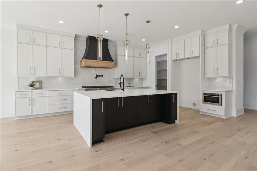 Furnished interior view inside a new home in , Dacula (Image 16).