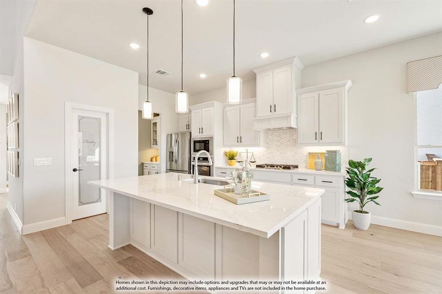 Furnished interior view inside a new home in Liberty, Melissa (Image 31).